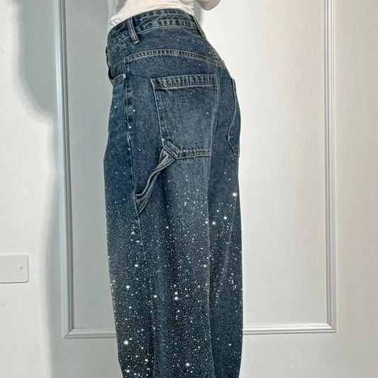 Jeans à strass ™