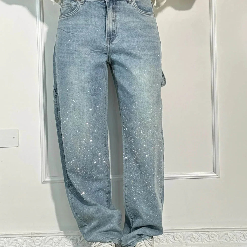Jeans à strass ™