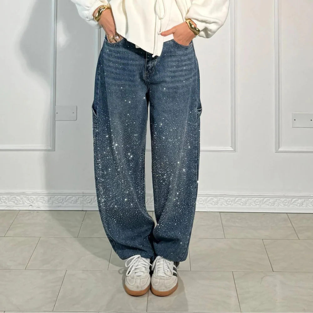 Jeans à strass ™