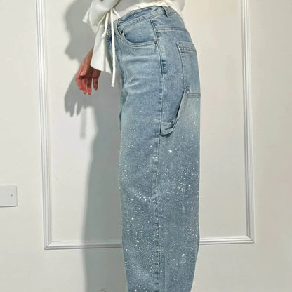 Jeans à strass ™