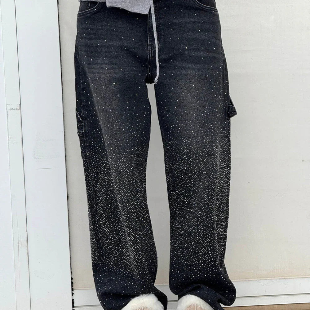 Jeans à strass ™