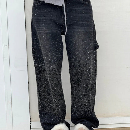 Jeans à strass ™