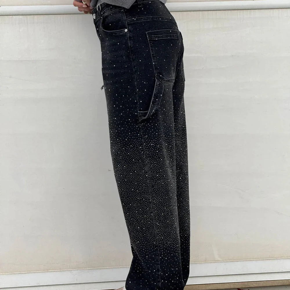 Jeans à strass ™