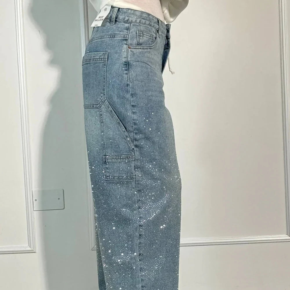 Jeans à strass ™